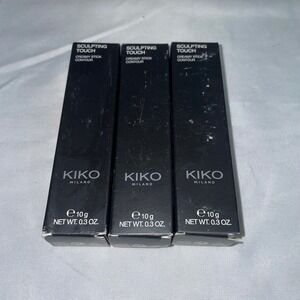 Kiko Milano Sculpting Touch Creamy Stick Contour‎ 10g 0.3oz Lot of 3